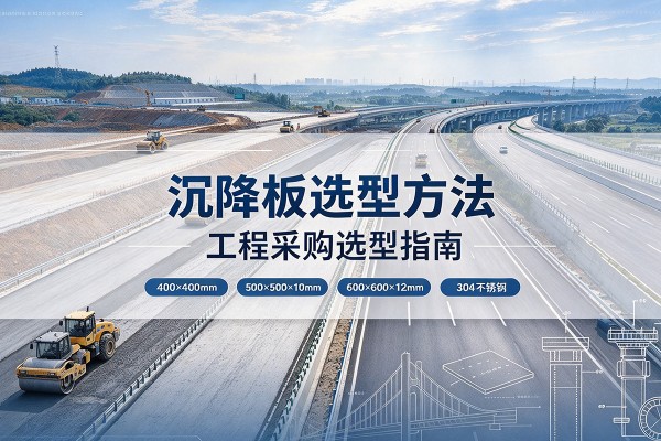 佛冈沉降板选择方法
